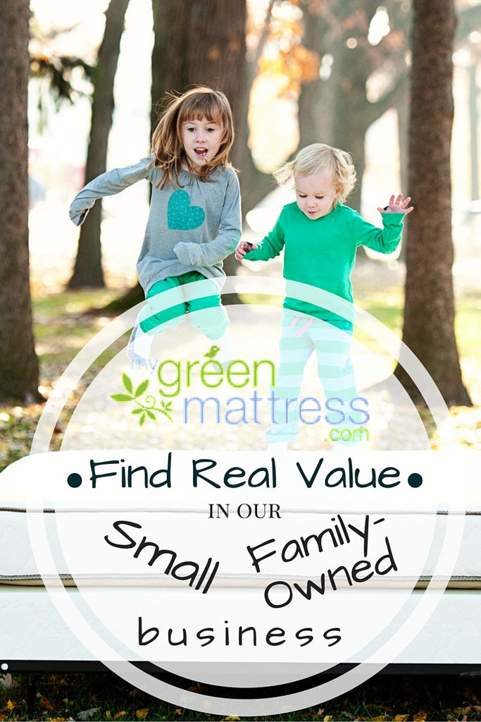 Shop “Small” with My Green Mattress!