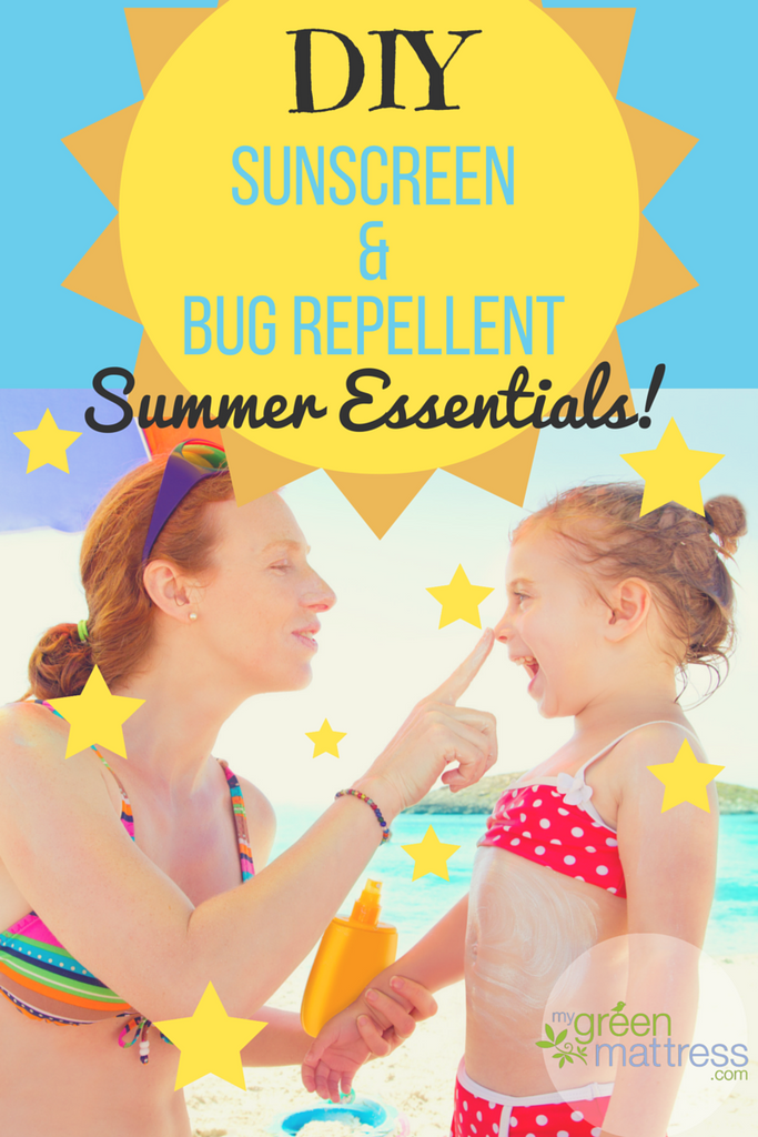 Get Ready for Summer: DIY Sunscreen & Bug Repellent